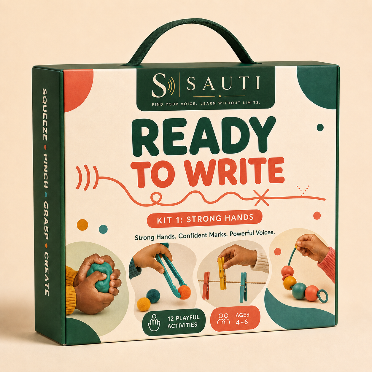 Sauti Ready to Write Kit 1: Strong Hands